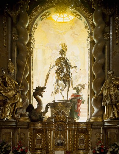 Saint Georges et le Dragon, Église des Saints Georges et Martin par l
