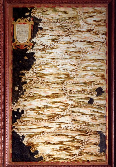 Carte du Pérou - Egnazio Danti