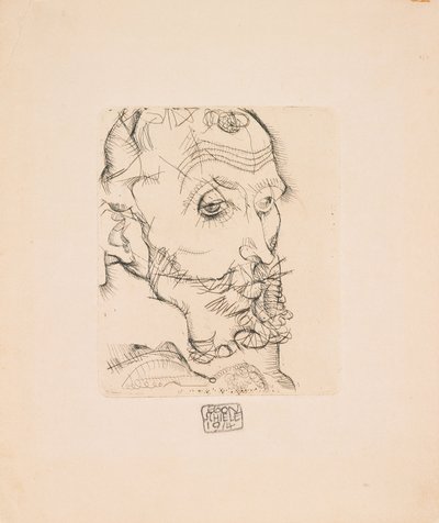 Portrait de Franz Hauer - Egon Schiele