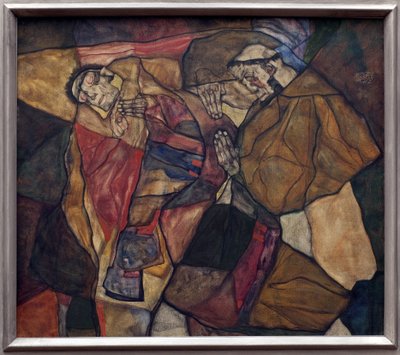 Agonie. Peinture d