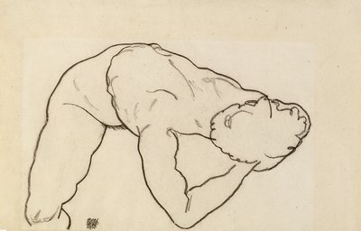 Nu féminin, 1918 - Egon Schiele