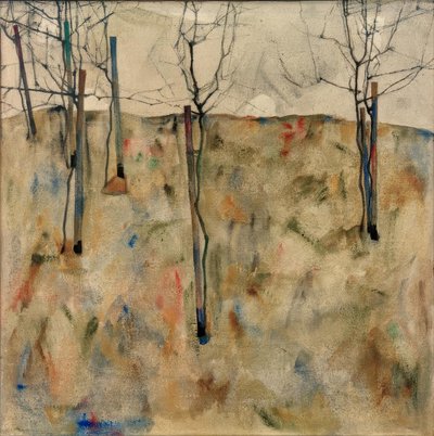 Arbres nus - Egon Schiele