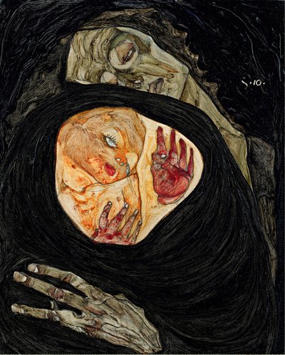La mère morte. - Egon Schiele
