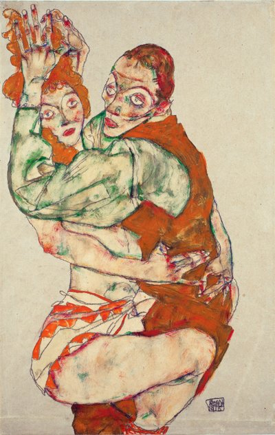 Amour - Egon Schiele