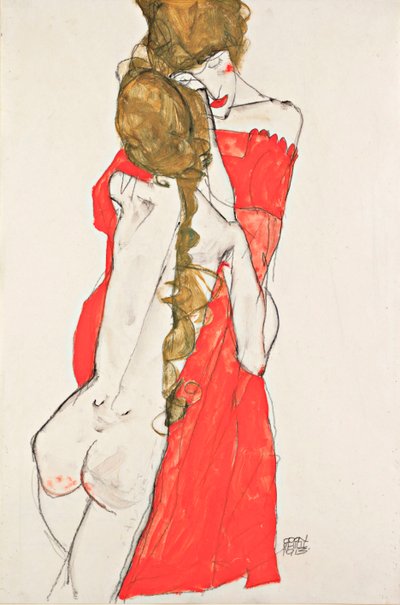 Mère et fille - Egon Schiele
