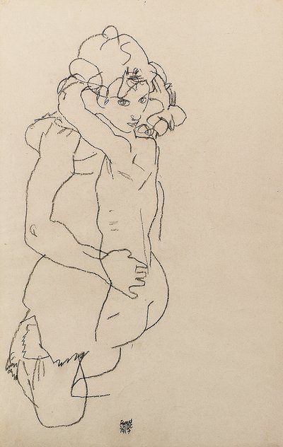 Mère et Enfant - Egon Schiele