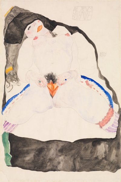 Observé dans un rêve, 1911 - Egon Schiele