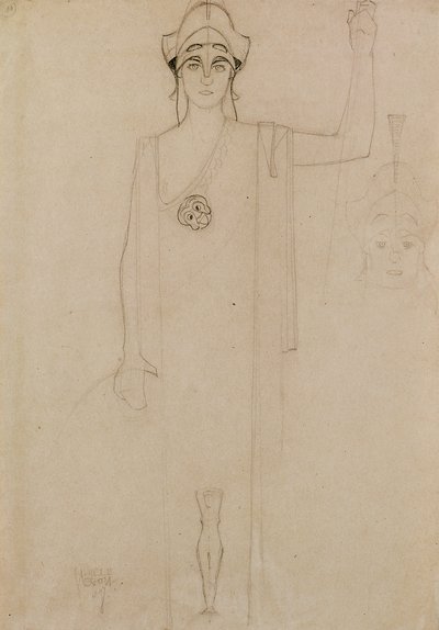 Pallas Athéna - Egon Schiele