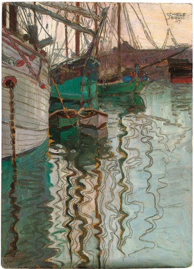 Port de Trieste, 1907 - Egon Schiele