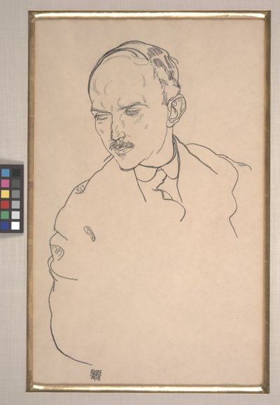 Portrait de Guido Arnot - Egon Schiele
