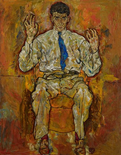 Portrait de Paris von Gütersloh (1887-1973) - Egon Schiele