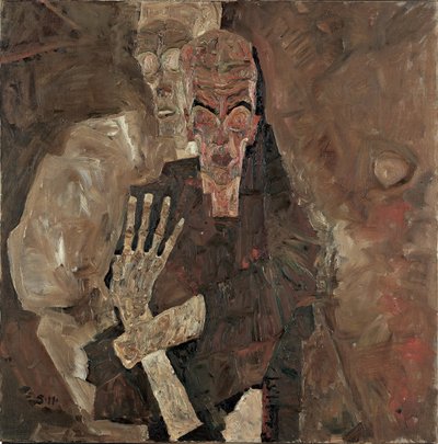 « Voyant de soi » II (« Mort et homme ») - Egon Schiele
