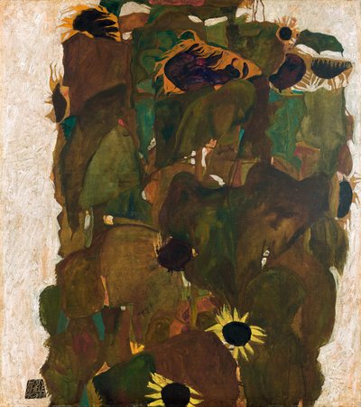 Tournesols I - Egon Schiele