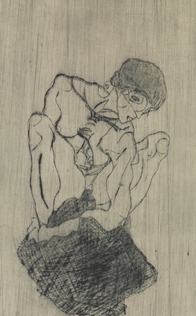 Tristesse, 1914. - Egon Schiele