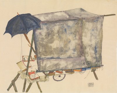 Chariot de rue, 1914 - Egon Schiele