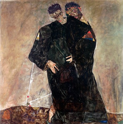 Les Ermites - Egon Schiele