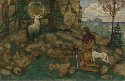La Vision de Saint Hubert - Egon Schiele