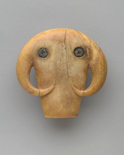 Amulette en forme de tête de taureau, vers 3500-3100 av. J.-C. - Egyptian