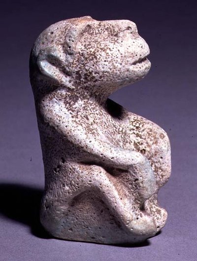 Statuette de babouin, du temple d