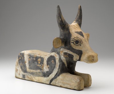 Taureau couché, 305-30 av. J.-C. - Egyptian