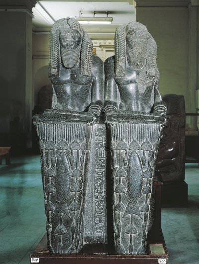 Double statue d