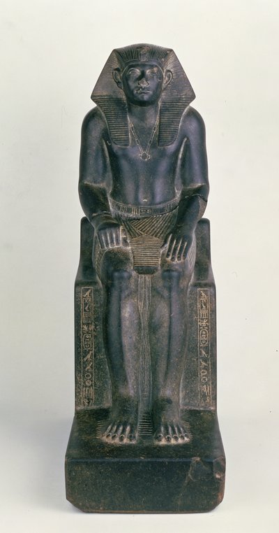 Statue assise de Sésostris III, d