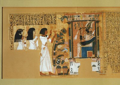 Livre des morts du scribe Nebqed, règne de ... - Egyptian 18th Dynasty