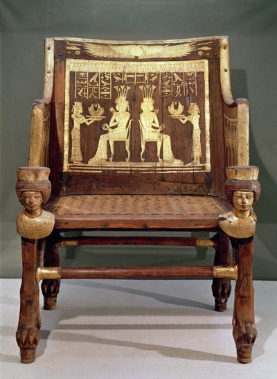 Chaise appartenant à la princesse Satamun, fille d