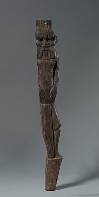 Pied de chaise ou de lit avec le dieu Bès, 1540-1296 av. J.-C. - Egyptian 18th Dynasty