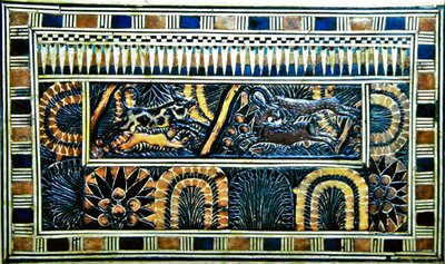 Coffre, de la tombe de Toutankhamon, Nouvel Empire - Egyptian 18th Dynasty