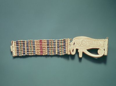 Bracelet de Perles Flexible, de la Tombe de Toutânkhamon - Egyptian 18th Dynasty
