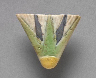 Terminal de collier en fleur de lotus, vers 1391-1337 av. J.-C. - Egyptian 18th Dynasty
