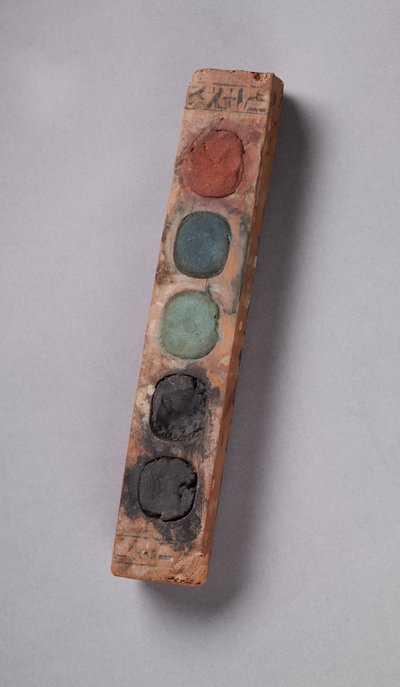 Boîte de peinture du vizir Amenemope, Nouvel Empire, c.1427-1401 av. J.-C. - Egyptian 18th Dynasty