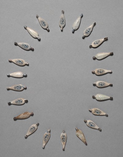 Perles en forme de pétale, vers 1391-1353 av. J.-C. - Egyptian 18th Dynasty