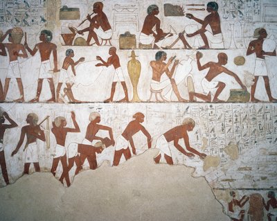 Potiers et ouvriers - Egyptian 18th Dynasty