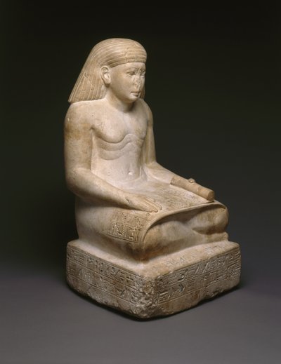 Statue de scribe d