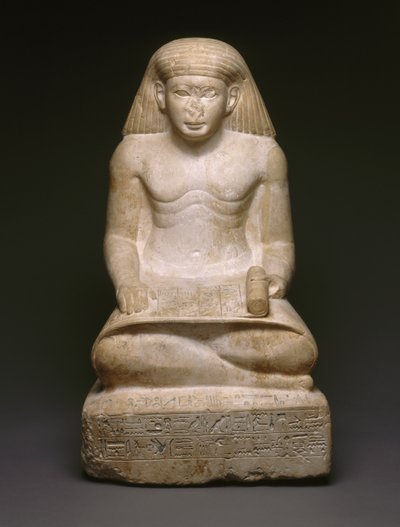 Statue de scribe d