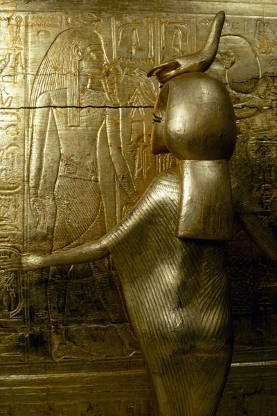 Statue de Selkhet (détail) - Egyptian 18th Dynasty