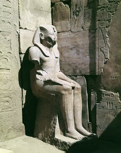 Statue de Thoutmosis III (c.1490-39 av. J.-C.) Nouveau Royaume - Egyptian 18th Dynasty