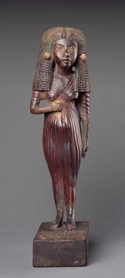 Statuette de la Dame Mi debout, de Médinet Ghurab, période Amarna, Nouvel Empire - Egyptian 18th Dynasty