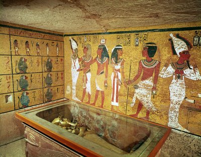 La chambre funéraire dans la tombe de Toutankhamon, Nouvel Empire - Egyptian 18th Dynasty