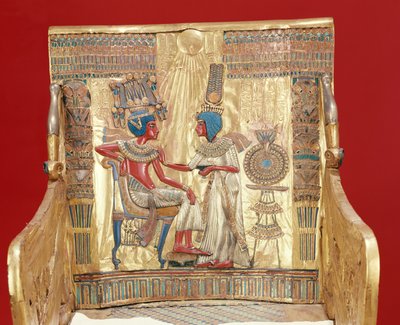 Trône, de la Tombe de Toutankhamon (c.1370-1352 av. J.-C.) Nouvel Empire - Egyptian 18th Dynasty