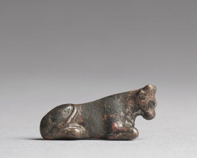 Poids en forme de taureau ou de vache, Nouvel Empire, 1540-1296 av. J.-C. - Egyptian 18th Dynasty