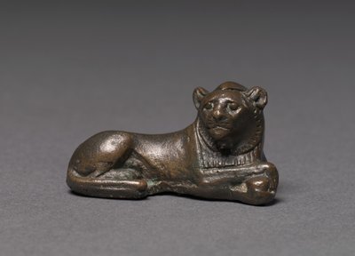 Poids en forme de lion, vers 1391-1353 av. J.-C. - Egyptian 18th Dynasty