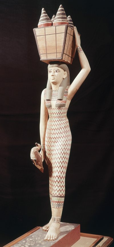 Femme portant des offrandes, Nouvel Empire - Egyptian 18th Dynasty
