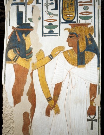 Nefertari (détail) - Egyptian 19th Dynasty