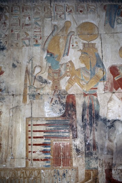 Relief peint, chapelle d
