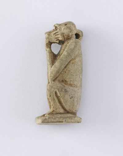 Singe assis, Nouvel Empire, c.1292-1190 av. J.-C. - Egyptian 19th Dynasty