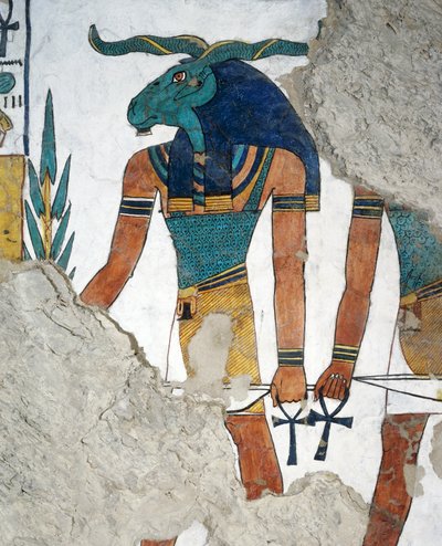 Le messager à tête de bélier, troisième porte du Royaume d