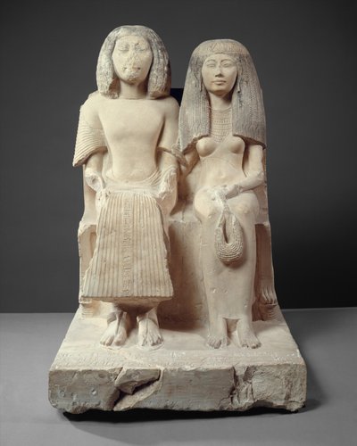 Yuny et sa femme Renenutet, vers 1280 av. J.-C. - Egyptian 19th Dynasty